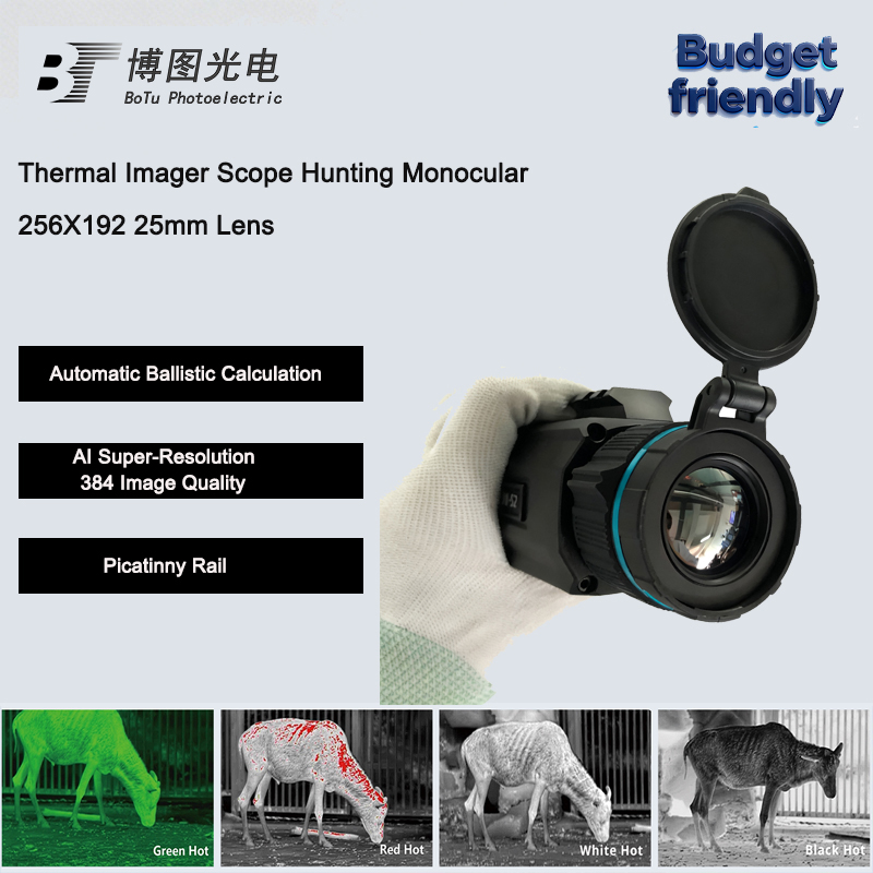 Thermal Imaging Camera 256X192 - Zewnętrzny termowizyjny monokular noktowizyjny z obiektywem