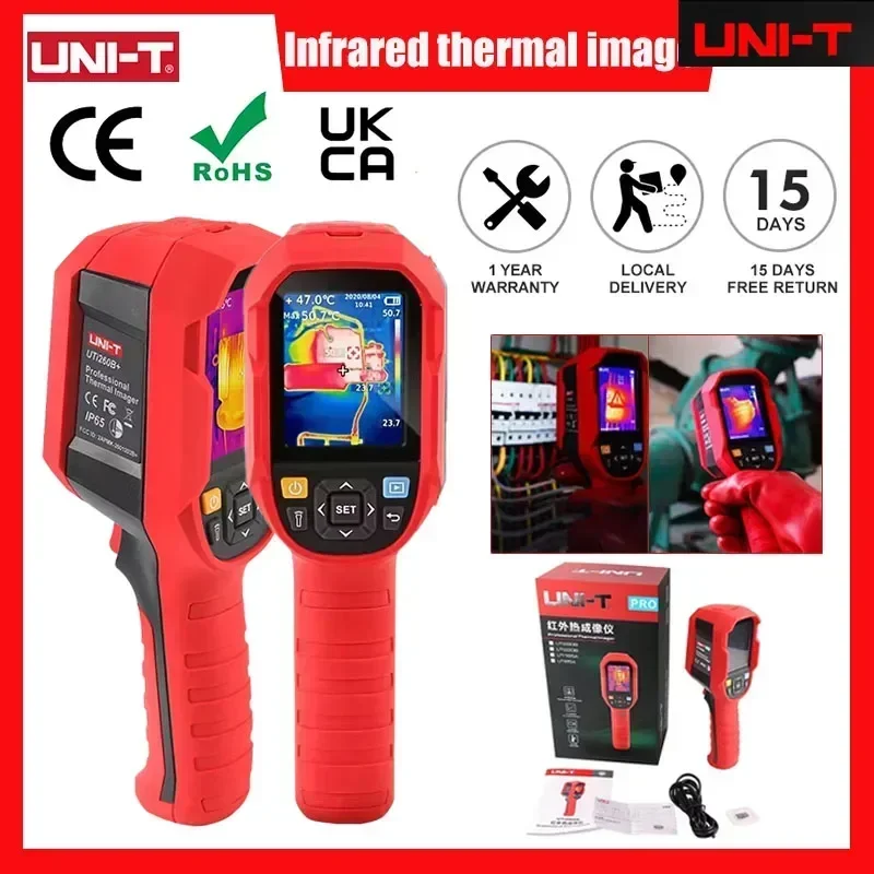 Nf 521 Thermal Imaging Camera - UNI-T UTI260B+ UTI165B+ Ręczna kamera termowizyjna