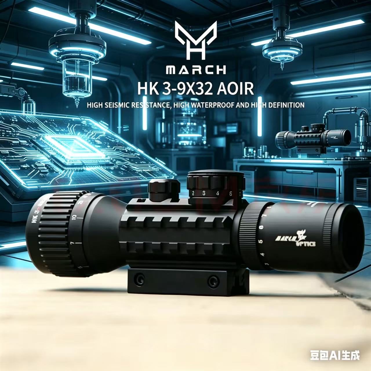 Hunting Thermal Imaging Scope - BALLISTIC-X Tactical Eagle do celownika HK3-9X32AOIR,