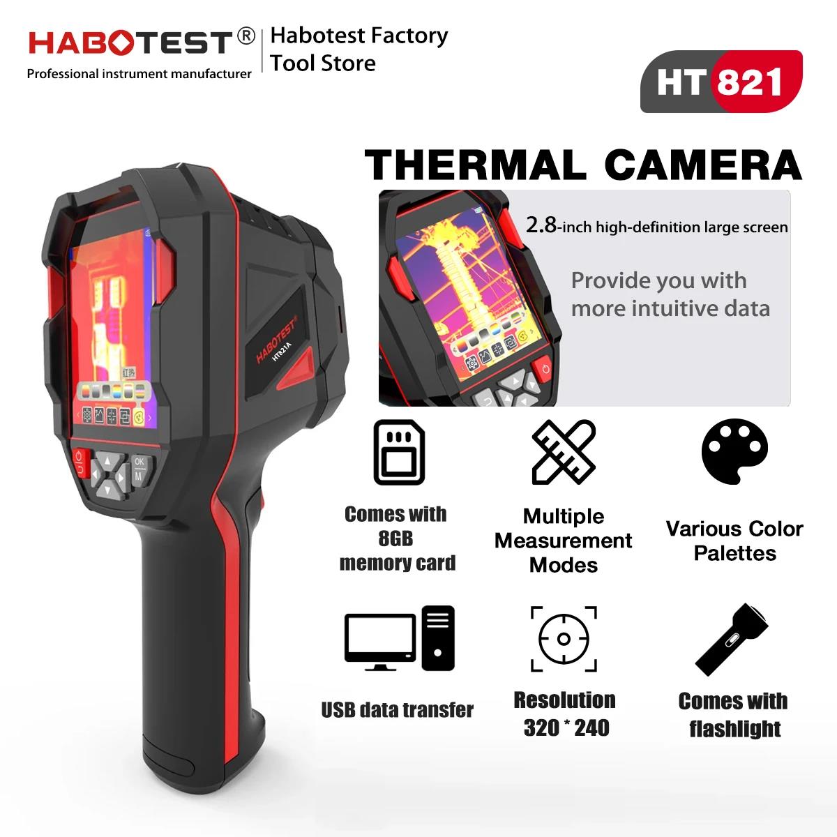 Nf 521 Thermal Imaging Camera - Kamera termowizyjna HABOTEST HT821A 96x96 pikseli,