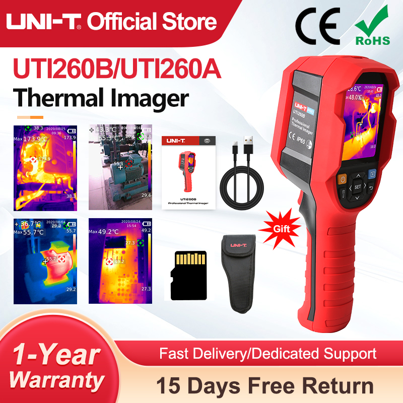 Kamera termowizyjna UNI-T UTI2 – Thermal Imaging Camera 256X192 recenzja i cena