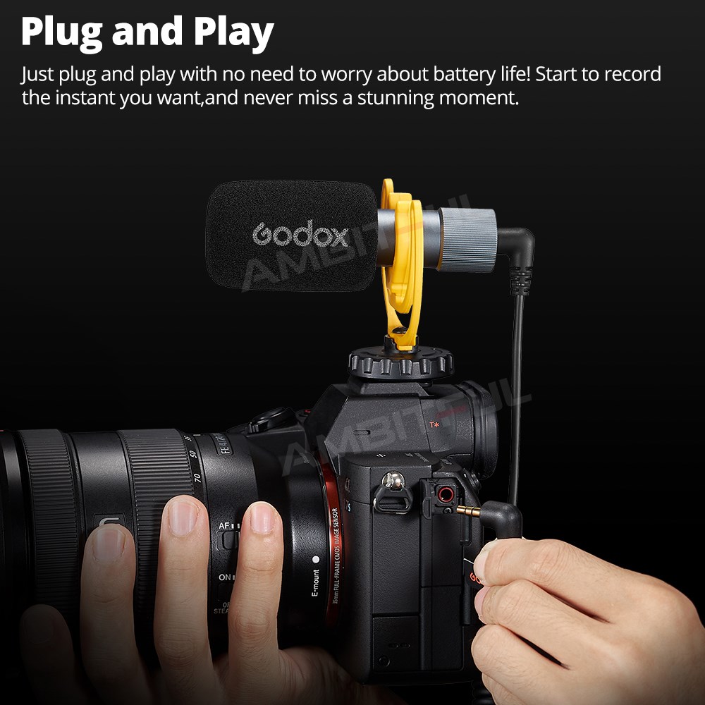 Mikrofon shotgun Godox VS-Mic  – Seek Compact Pro Android recenzja i cena