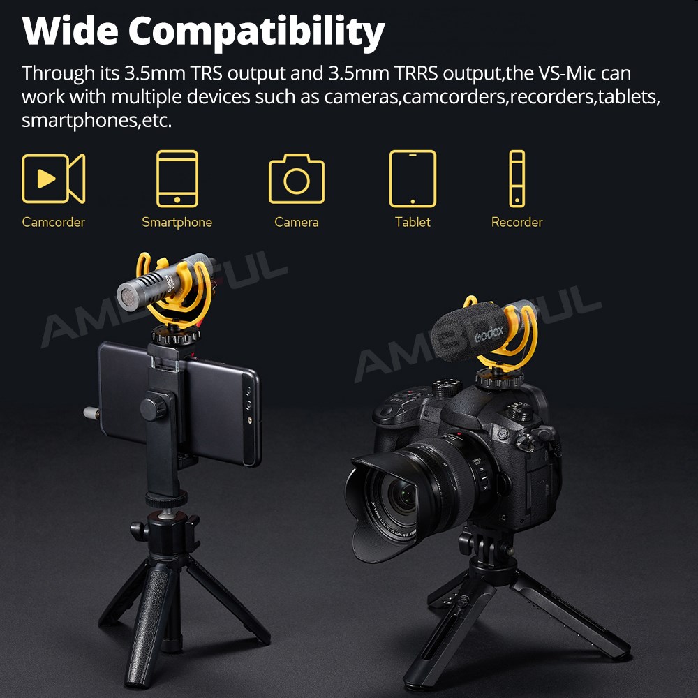 Mikrofon shotgun Godox VS-Mic  – Seek Compact Pro Android recenzja i cena