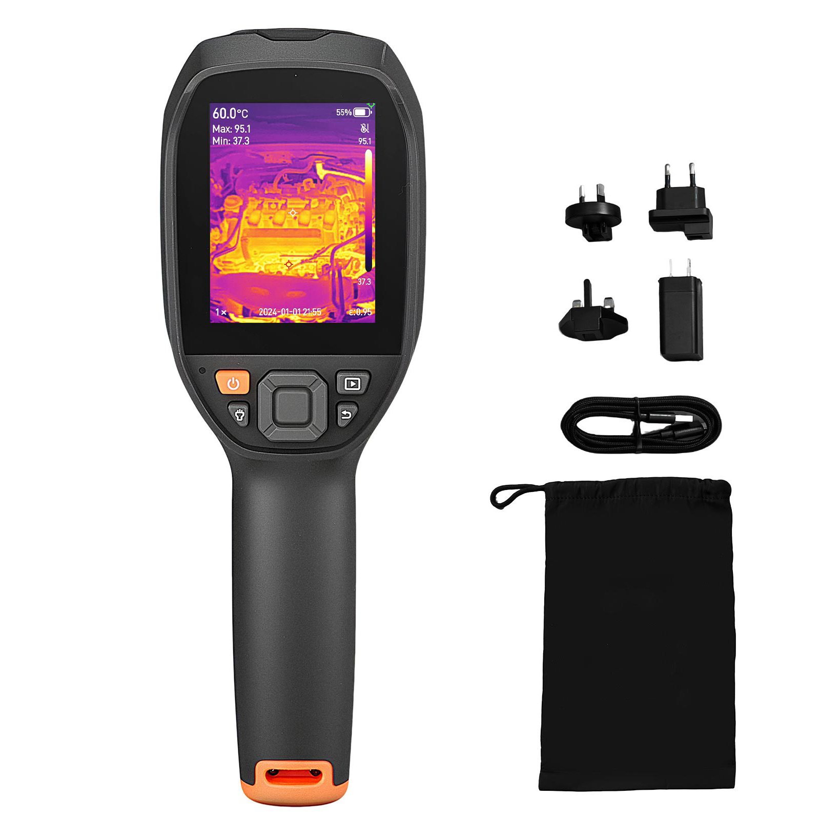 Kamera termowizyjna VEVOR Pro  – Thermal Imaging Camera 256X192 recenzja i cena